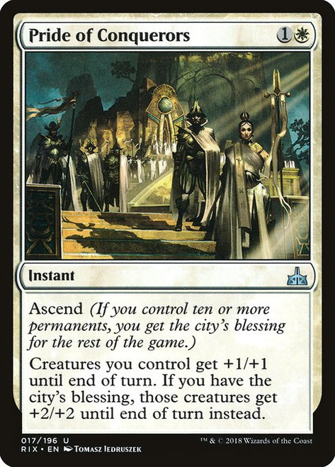 Pride of Conquerors (RIX) (Foil) (#17)