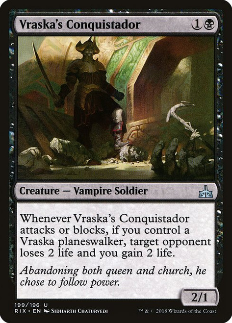 Vraska's Conquistador (RIX) (#199)