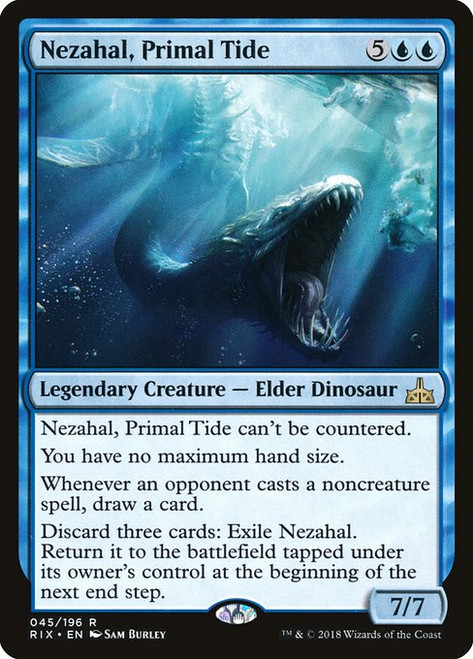 Nezahal, Primal Tide (RIX) (Foil) (#45)