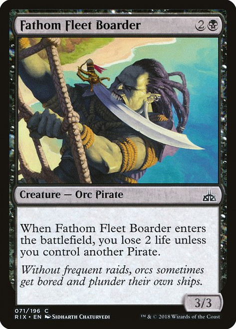 Fathom Fleet Boarder (RIX) (Foil) (#71)