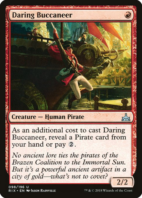 Daring Buccaneer (RIX) (Foil) (#98)