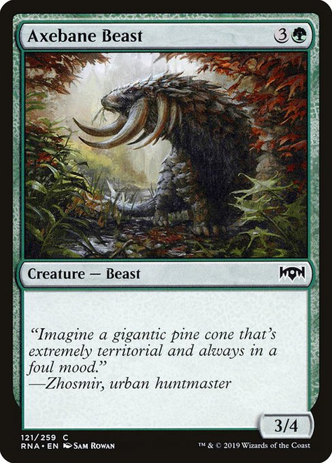 Axebane Beast (RNA) (Foil) (#121)