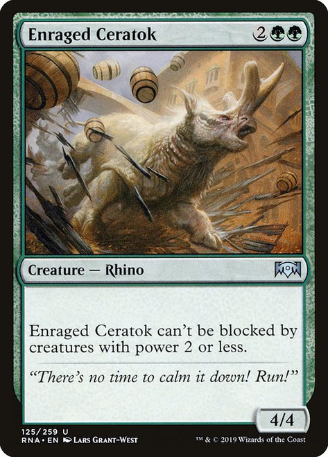 Enraged Ceratok (RNA) (Foil) (#125)