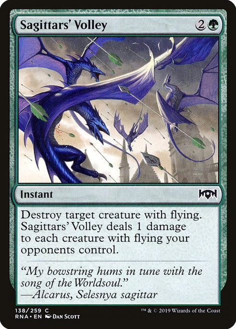 Sagittars' Volley (RNA) (Foil) (#138)
