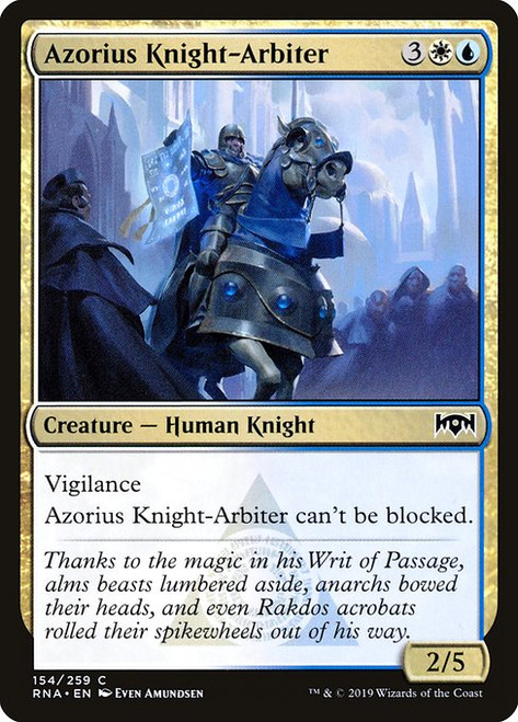 Azorius Knight-Arbiter (RNA) (Foil) (#154)