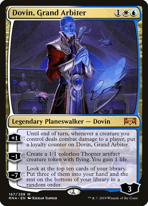 Dovin, Grand Arbiter (RNA) (Foil) (#167)