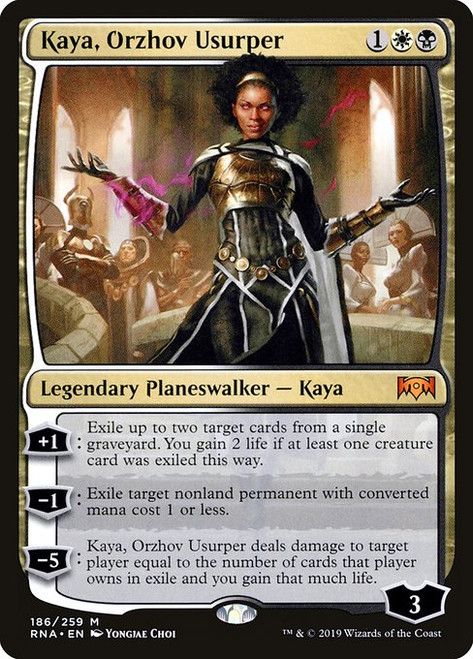 Kaya, Orzhov Usurper (RNA) (Foil) (#186)