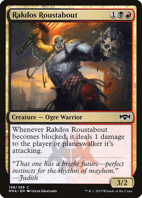 Rakdos Roustabout (RNA) (#198)