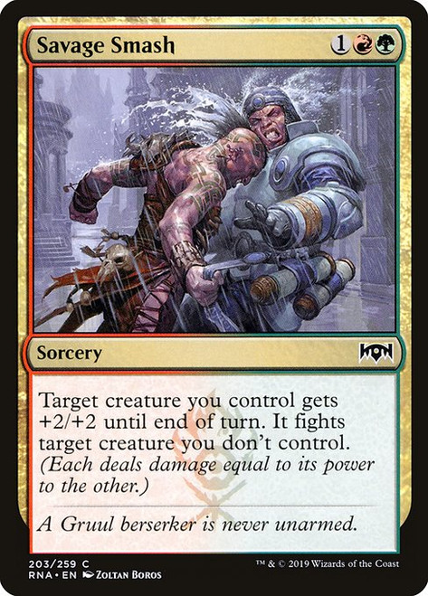 Savage Smash (RNA) (Foil) (#203)