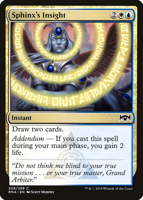 Sphinx's Insight (RNA) (#209)