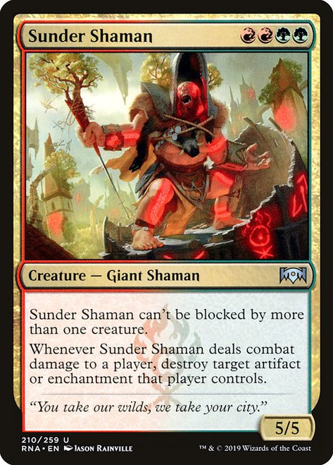 Sunder Shaman (RNA) (Foil) (#210)