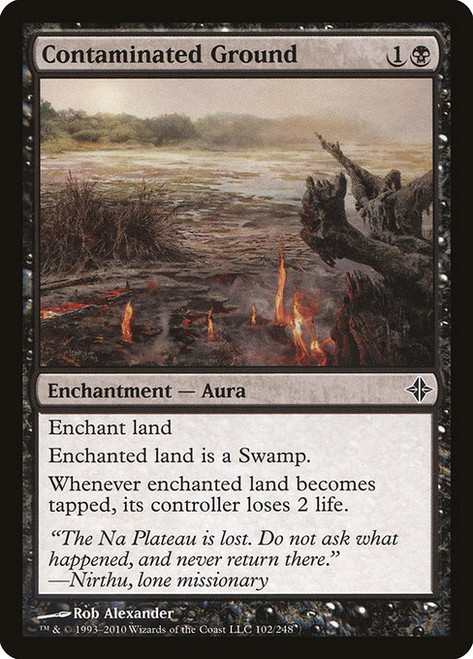 Contaminated Ground (ROE) (Foil) (#102)