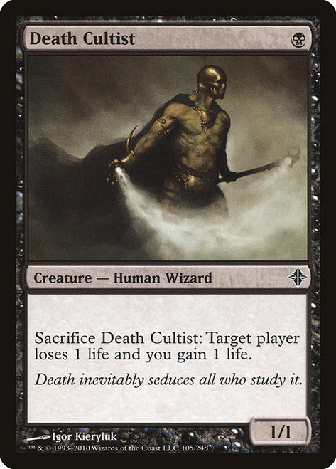 Death Cultist (ROE) (Foil) (#105)