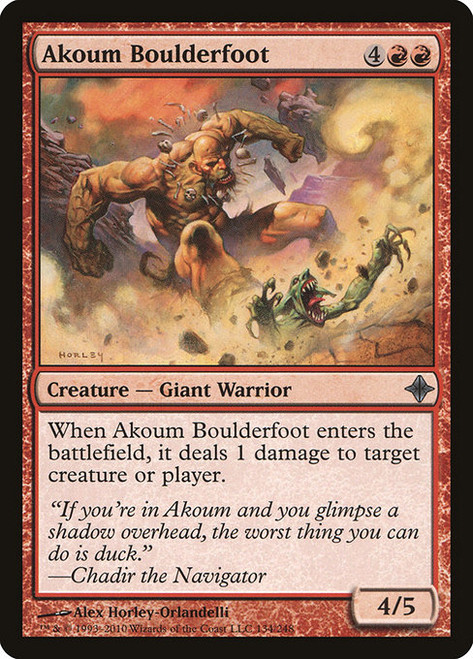 Akoum Boulderfoot (ROE) (#134)