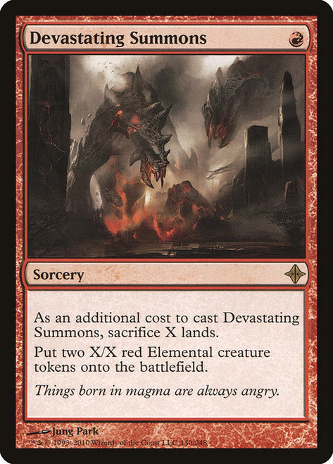 Devastating Summons (ROE) (Foil) (#140)