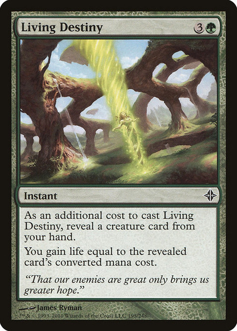 Living Destiny (ROE) (Foil) (#195)