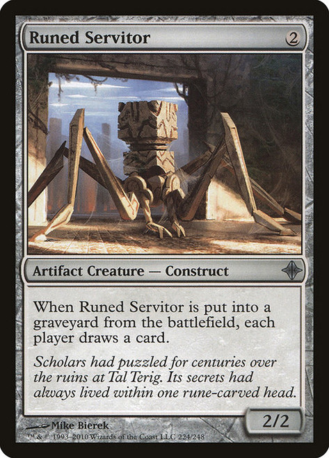 Runed Servitor (ROE) (Foil) (#224)