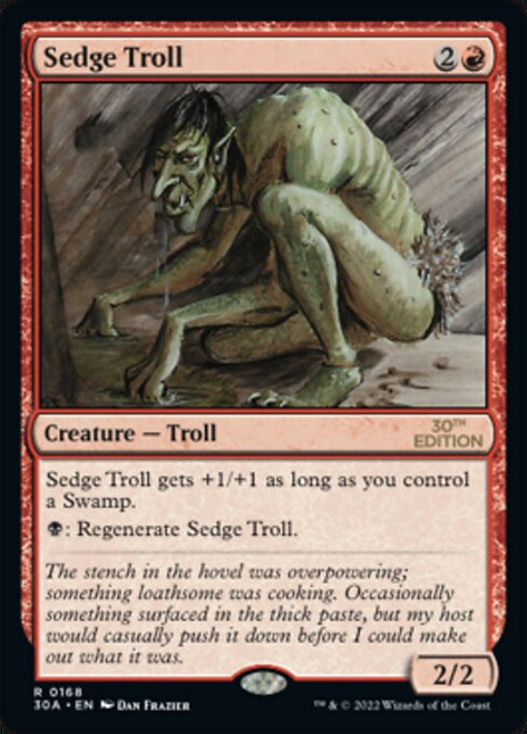 Sedge Troll (30A) (#168)