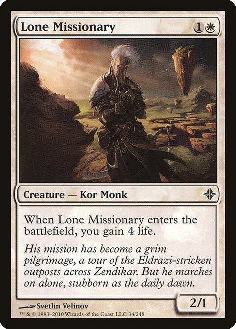 Lone Missionary (ROE) (Foil) (#34)