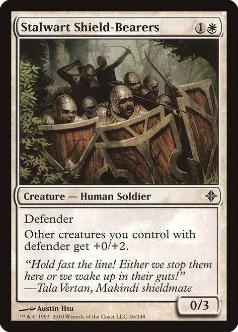 Stalwart Shield-Bearers (ROE) (Foil) (#46)