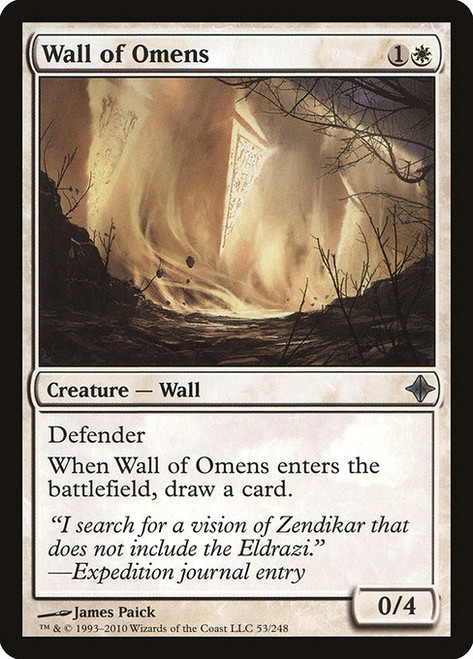 Wall of Omens (ROE) (Foil) (#53)