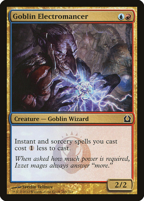 Goblin Electromancer (RTR) (Foil) (#163)