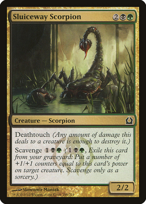 Sluiceway Scorpion (RTR) (Foil) (#198)