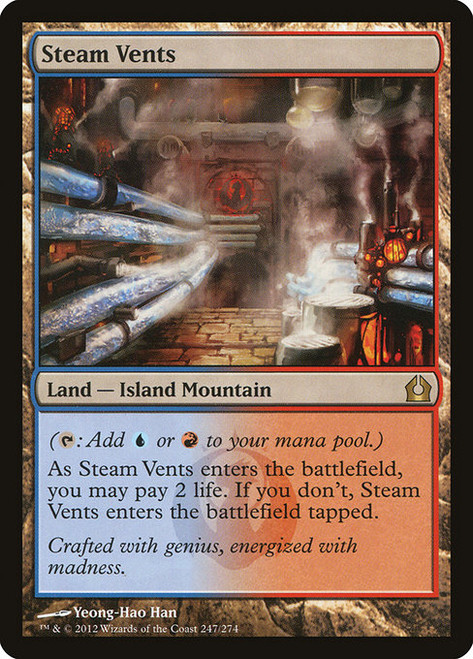 Steam Vents (RTR) (Foil) (#247)
