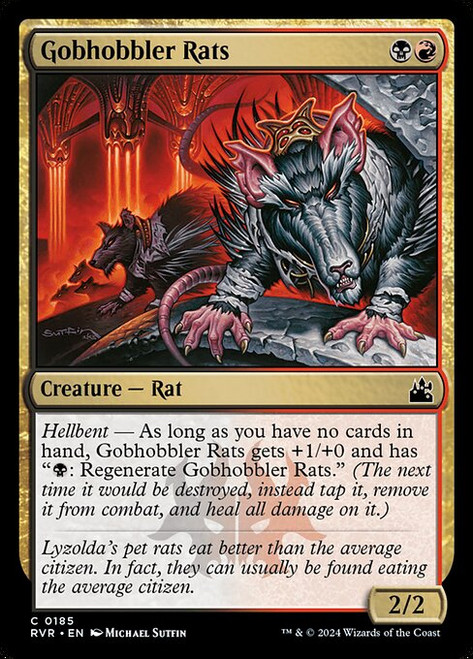 Gobhobbler Rats (RVR) (Foil) (#185)