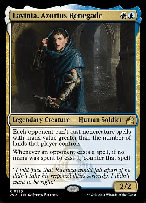 Lavinia, Azorius Renegade (RVR) (#195)
