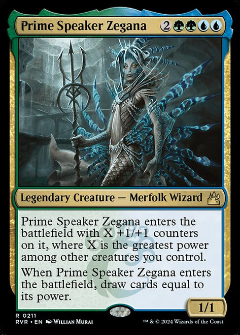 Prime Speaker Zegana (RVR) (Foil) (#211)