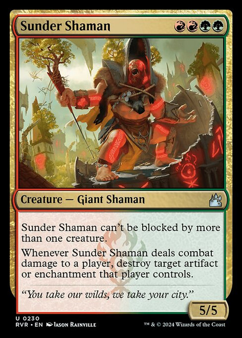 Sunder Shaman (RVR) (#230)