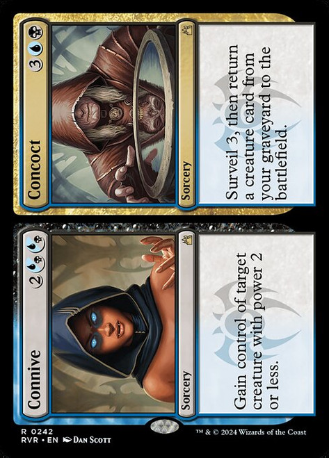 Connive // Concoct (RVR) (Foil) (#242)