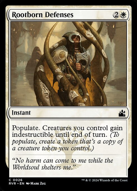 Rootborn Defenses (RVR) (Foil) (#26)