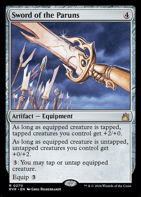 Sword of the Paruns (RVR) (Foil) (#270)