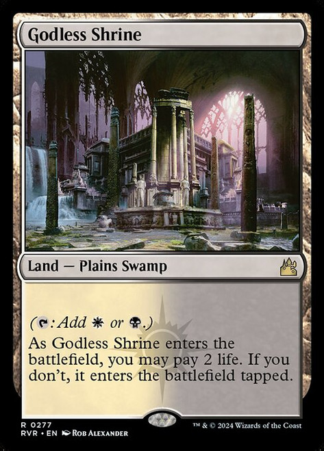 Godless Shrine (RVR) (Foil) (#277)