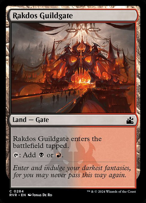 Rakdos Guildgate (RVR) (Foil) (#284)