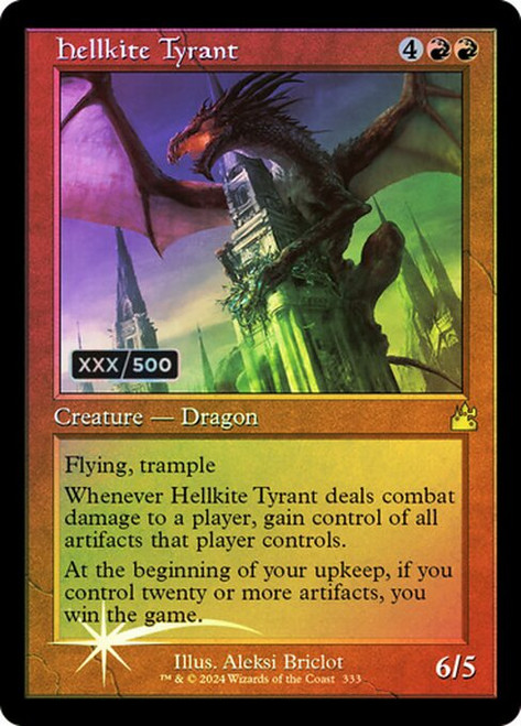 Hellkite Tyrant (RVR) (Double Rainbow) (#333z)