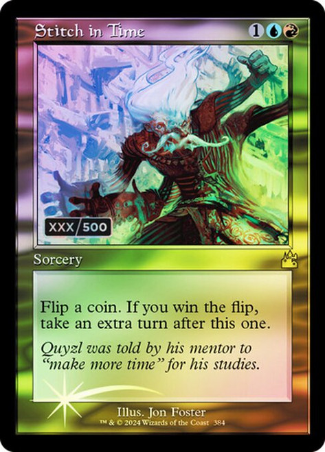 Stitch in Time (RVR) (Double Rainbow) (#384z)