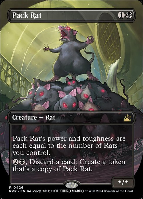 Pack Rat (RVR) (Foil) (Borderless) (#426)