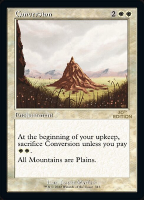 Conversion (30A) (#313)