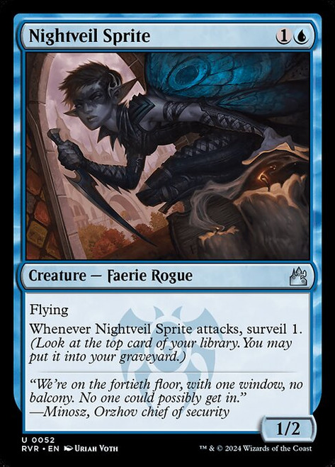 Nightveil Sprite (RVR) (Foil) (#52)