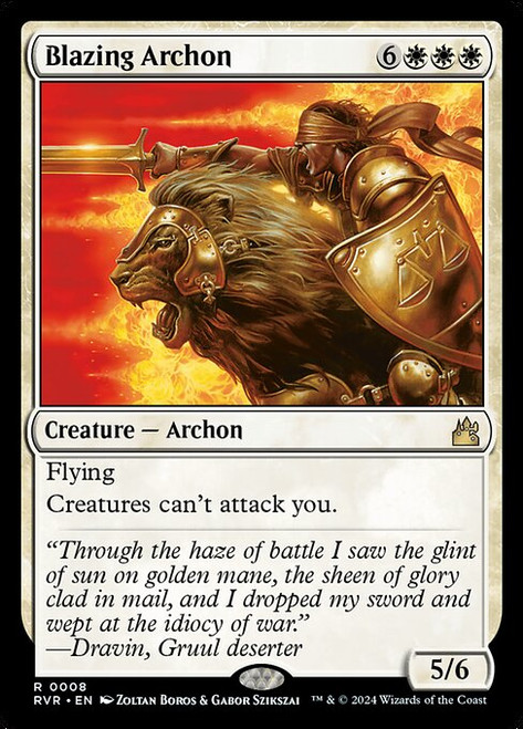 Blazing Archon (RVR) (Foil) (#8)