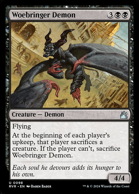 Woebringer Demon (RVR) (Foil) (#98)