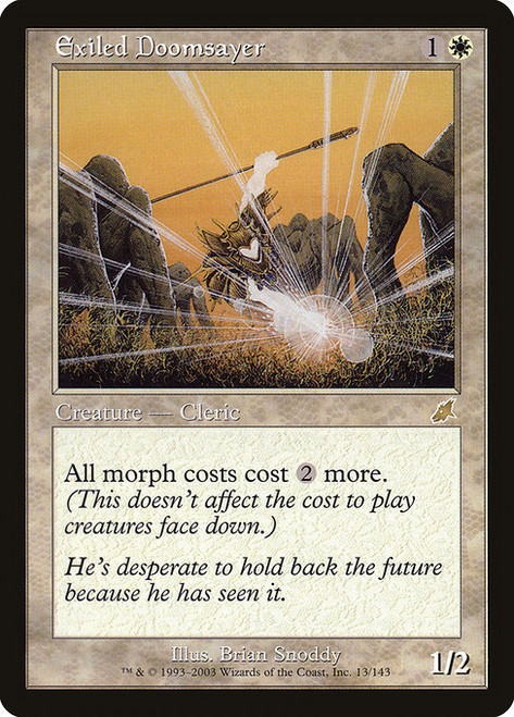 Exiled Doomsayer (SCG) (Foil) (#13)
