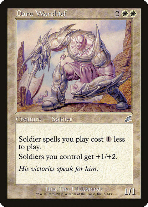 Daru Warchief (SCG) (#6)