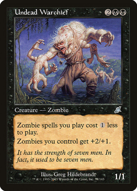 Undead Warchief (SCG) (#78)