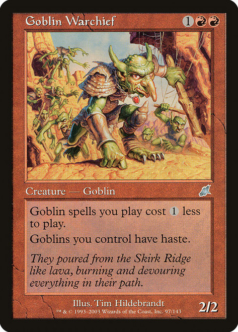 Goblin Warchief (SCG) (#97)