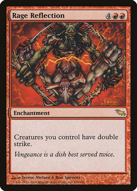 Rage Reflection (SHM) (Foil) (#104)
