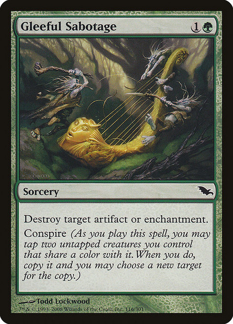 Gleeful Sabotage (SHM) (Foil) (#116)
